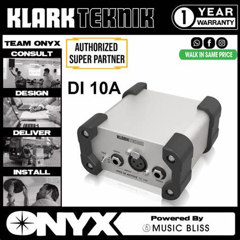 Klark Teknik DI-10A Active DI Box — view 6