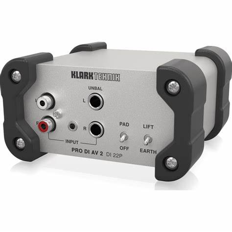 Klark Teknik DI-22P Passive Stereo DI Box