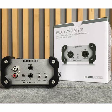 Klark Teknik DI-22P Passive Stereo DI Box — view 6