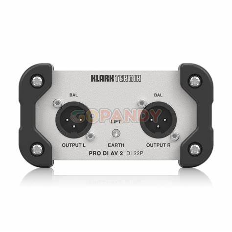 Klark Teknik DI-22P Passive Stereo DI Box — view 4