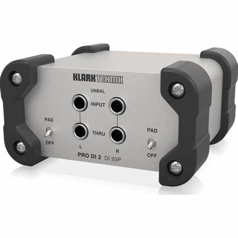 Klark Teknik DI-20P Passive Stereo DI Box