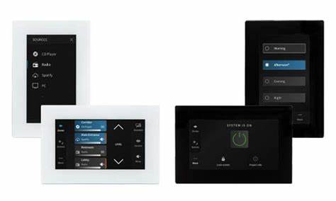 Powersoft WM TOUCH 4.3" Black Wall Mount Touch Screen — view 4