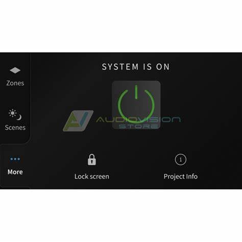 Powersoft WM TOUCH 4.3" White Wall-mounted Touch Screen — view 2