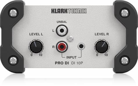 Klark Teknik DI-10P Passive DI Box — view 6