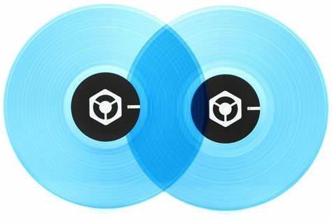 Pioneer DJ RB-VD1-CB Clear Blue Control Vinyl (Pair) — view 2