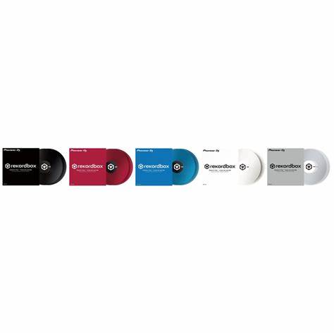 Pioneer DJ RB-VD1-CB Clear Blue Control Vinyl (Pair) — view 4