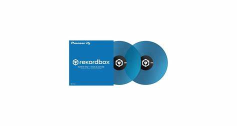 Pioneer DJ RB-VD1-CB Clear Blue Control Vinyl (Pair) — view 5