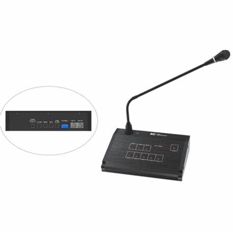 itC T-318 - Remote Paging Desktop Mic 5 Zones — view 5