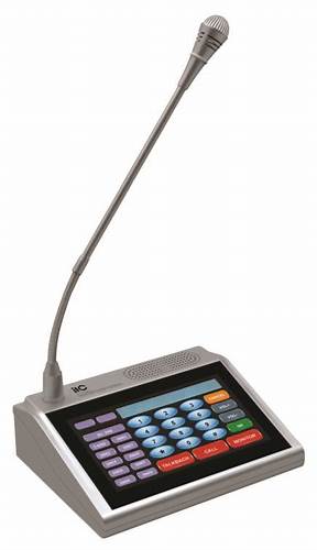 itC T-318 - Remote Paging Desktop Mic 5 Zones — view 4