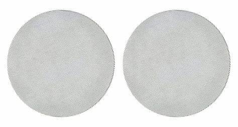 Sonance GRILLE PS-C63/P63-BK Black Round Grille (Pair) — view 3