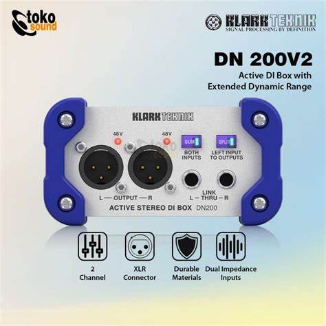 Klark Teknik DN-200-V2 Active DI Box — view 6