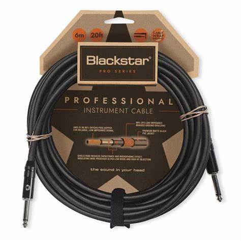 Blackstar BA231034-Z 6M Professional Cable STR/STR