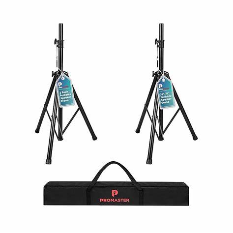 PowerWorks PW-S100 Tripod Speaker Stand with 35mm Pole — view 7