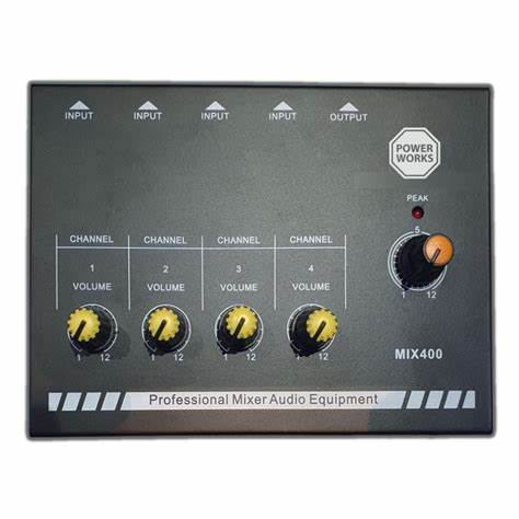 PowerWorks MX4006BT-U Analogue Mixer — view 3
