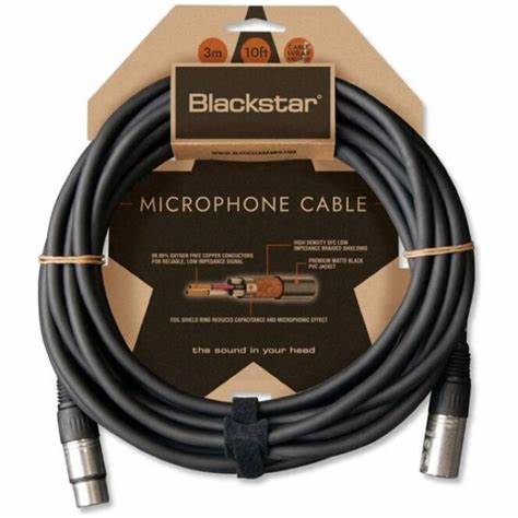 Blackstar BA231044-Z 3M XLR Microphone Cable — view 2