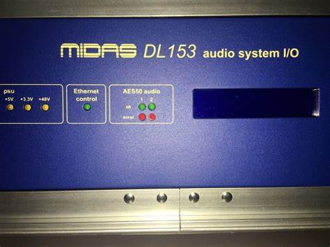 Midas DL153 16 Input and 8 Output Stage Box — view 2