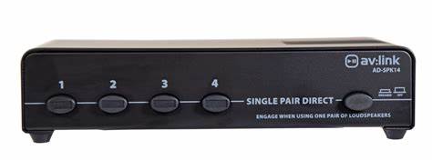 AVLINK AD-SPK14 Speaker Selector 4 Way — view 4