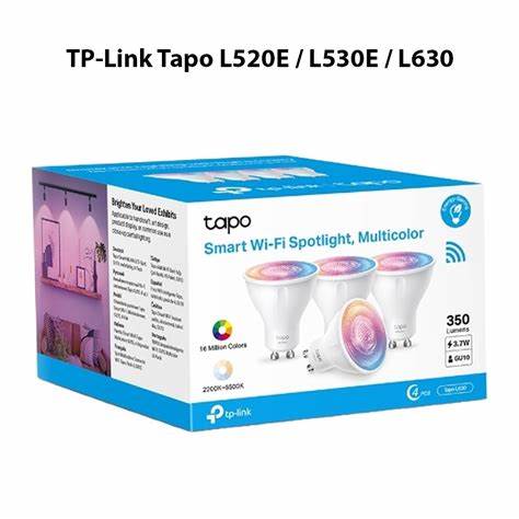 TP-Link - TAPO L535E Smart Wi-Fi Light Bulb, Multicolour — view 2