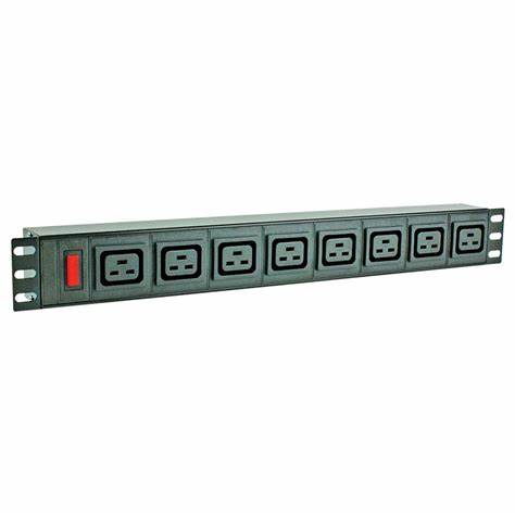 5-PORT 19INCH LOCKABLE C19 4000W PDU — view 2