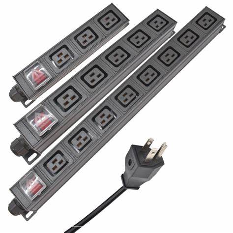 5-PORT 19INCH LOCKABLE C19 4000W PDU — view 7