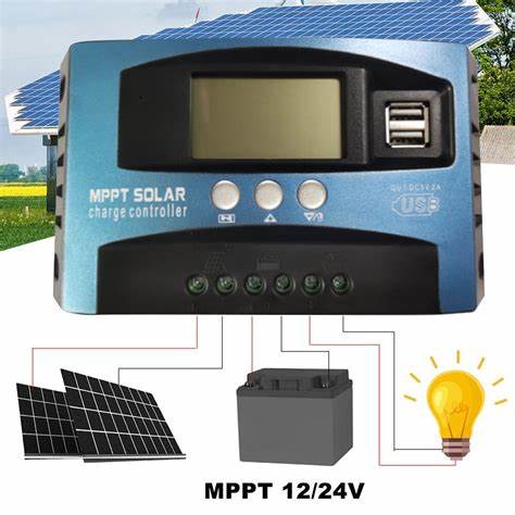 600W 12, 24VDC MPPT Solar Charge Controller — view 3