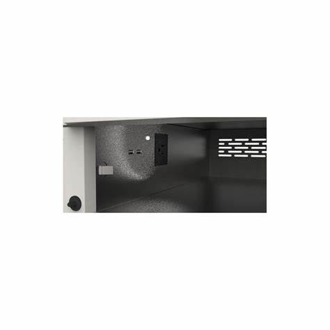 5-BAY PERSONALIZED CHARGE AND STORE CABINET (LN105HS) — view 2