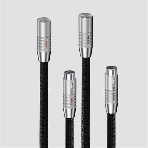 XCS Series XLR Cable 20AWG x1Core Silver-Plated OFC + 6.0mm（±0.2mm）OD All-in-One Copper Shell +Precision Stranded +Conductive Carbon Plastic Shield 1.5M