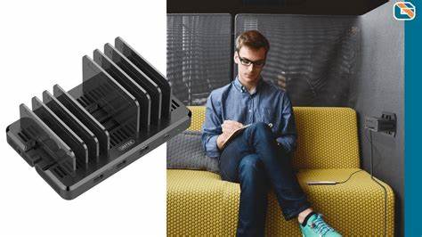 UNITEK 120W 8-PORT USB BC1.2 TRANSFORMABLE CHARGING STATION WITH 1-PORT — view 2