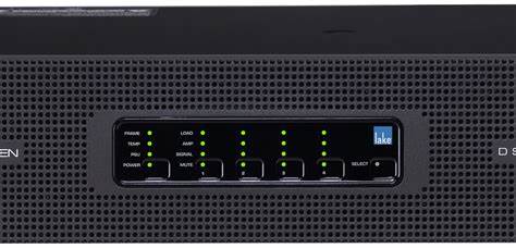 Lab Gruppen D 80:4L 8000W Amplifier with 4 Output Channels — view 5