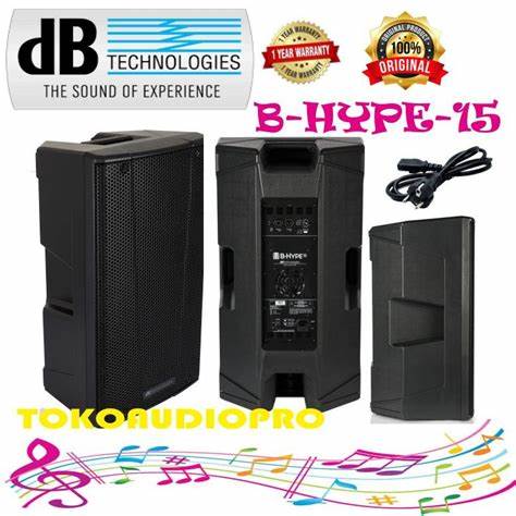 dB Technologies B-HYPE 15 Active 15″ Speaker — view 4