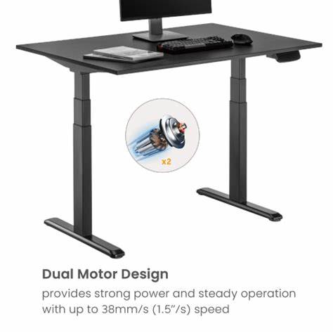 3-STAGE DUAL MOTOR ELECTRIC SIT-STAND DESK FRAME (M06-23D) — view 4