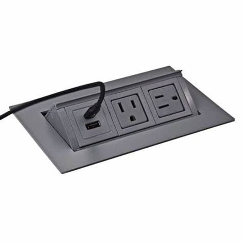 MANUAL “FLIPPING” DESKTOP SOCKET — view 6