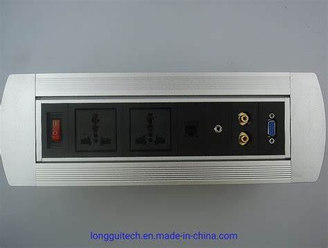 MANUAL “FLIPPING” DESKTOP SOCKET — view 3