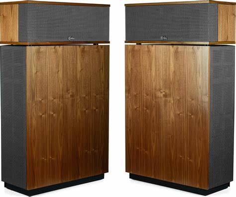 Klipsch Heritage Heresy IV American Walnut Floorstanding Speaker Pair — view 2