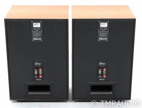 Klipsch Heritage Heresy IV Natural Cherry Floorstanding Speaker Pair