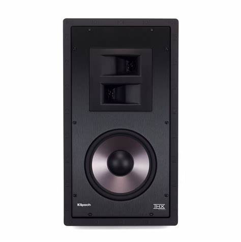 Klipsch THX Ultra And THX Select THX8000S Black InWall Speaker