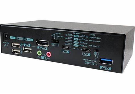 REXTRON 2-PORT 4K DISPLAYPORT KVM SWITCH TO HDMI2.0 AND USB3.2 — view 5