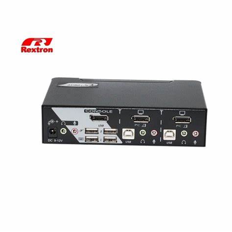 REXTRON 2-PORT 4K DISPLAYPORT KVM SWITCH TO HDMI2.0 AND USB3.2 — view 7