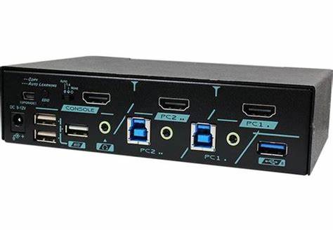 REXTRON 2-PORT 4K DISPLAYPORT KVM SWITCH TO HDMI2.0 AND USB3.2 — view 6