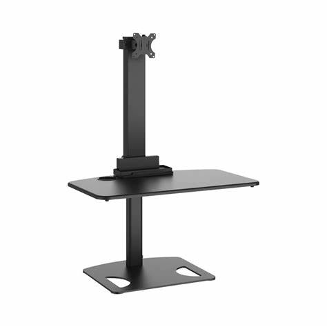BRACKET – PREMIUM SINGLE MONITOR GAS SPRING VERTICAL BAR DESKTOP MOUNT — view 2
