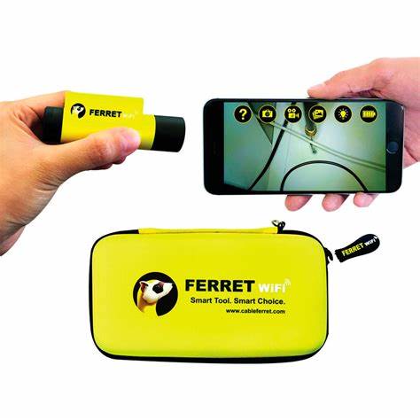 FERRET WI-FI KIT – MULTIPURPOSE WIRELESS INSPECTION CAMERA WITH EXTENDABLE ROD AND HOOK & MAGNET ATTACHMENTS — view 4