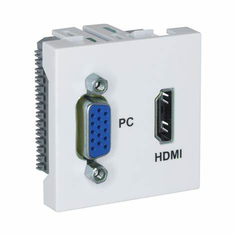 Lindy VGA AND HDMI MODULE – FULL HEIGHT 45 X 45MM — view 4