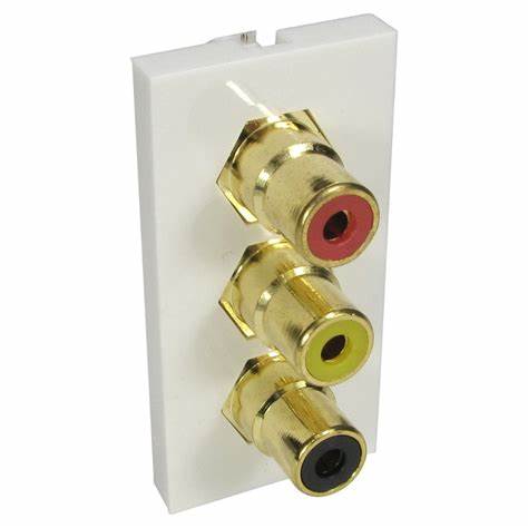 Lindy VGA AND 3X RCA MODULE – FULL HEIGHT 45 X — view 3