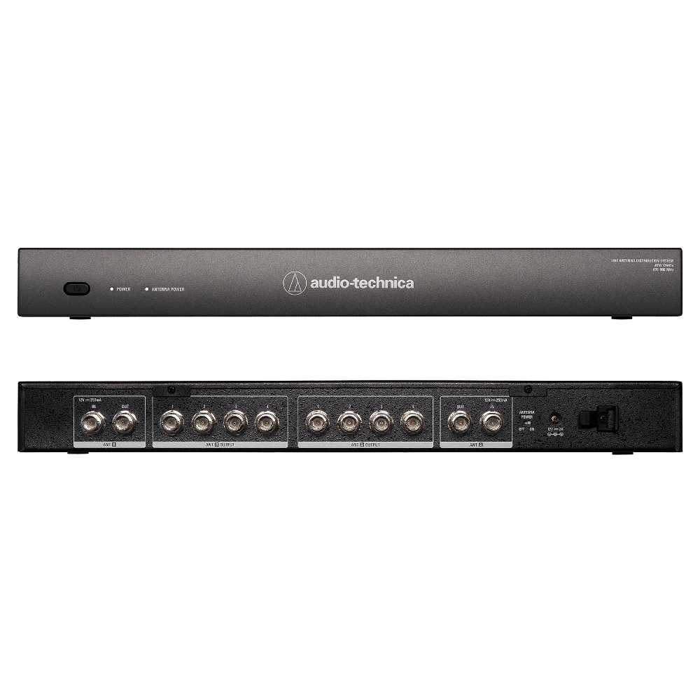 Audio-Technica ATW-DA49a - Active UHF Antenna Distribution System for Four Receivers