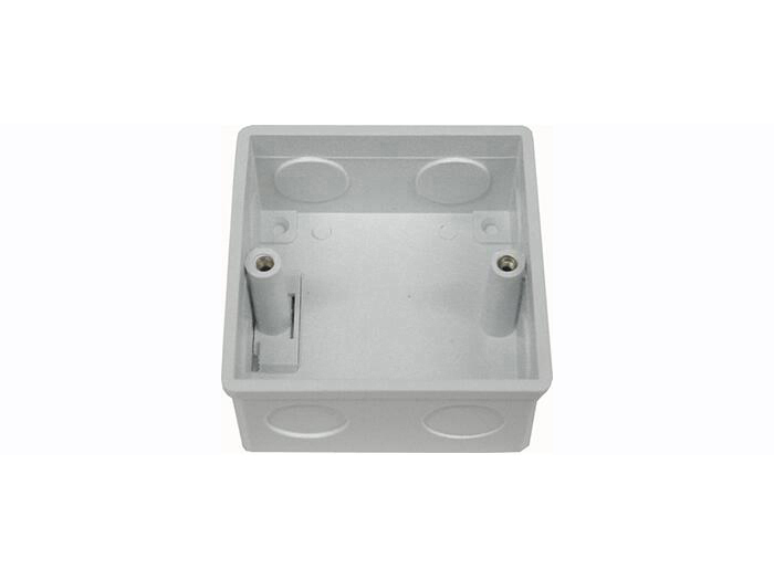 Alfatron XI-BOX - 3 x 3 Plastic Wall Box for AV Cables and Connectors