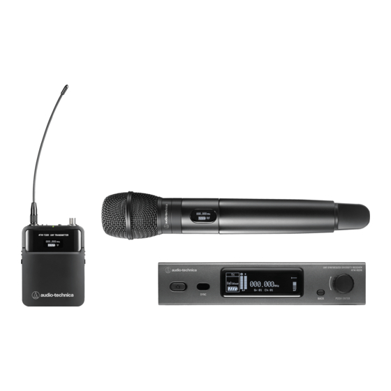 Audio-Technica ATW-T3202aEE1 Wireless Handheld Transmitter for 3000 Series