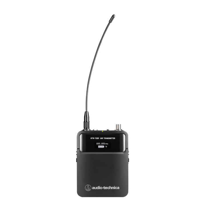Audio-Technica ATW-T3201aEE1 - UHF Wireless Beltpack Transmitter 40 Channel