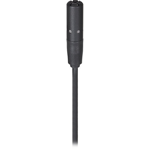 Audio-Technica BP898cW - Cardioid Sub-Miniature Condenser Lavalier Microphone Black