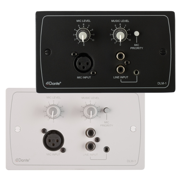 Cloud DLM-1B Remote Mic/Line Input Panel for Dante Systems — view 2