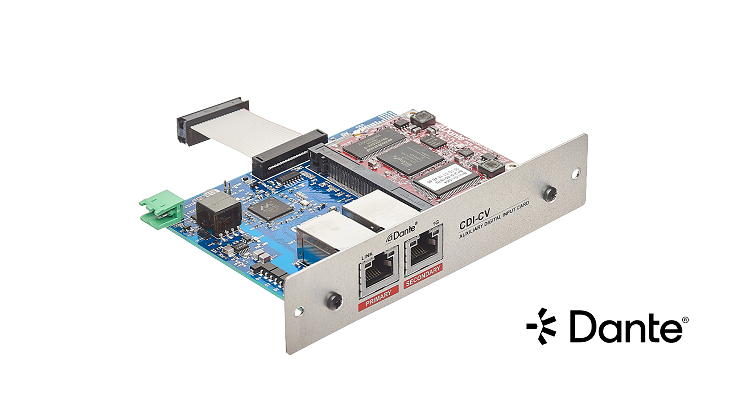 Cloud CDI-CV8 8-Channel Dante Input Card for CVA8125 — view 4